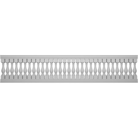 Ekena Millwork Fiberthane Legacy Balustrade Railing Kit, Style A (6 1/4" On-Center Spacing to Pass 4" Sphere Code) BALK42X192LGA